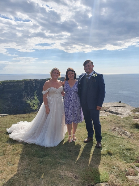 Lisa O Brien Solemniser and Inclusive Celebrant €550