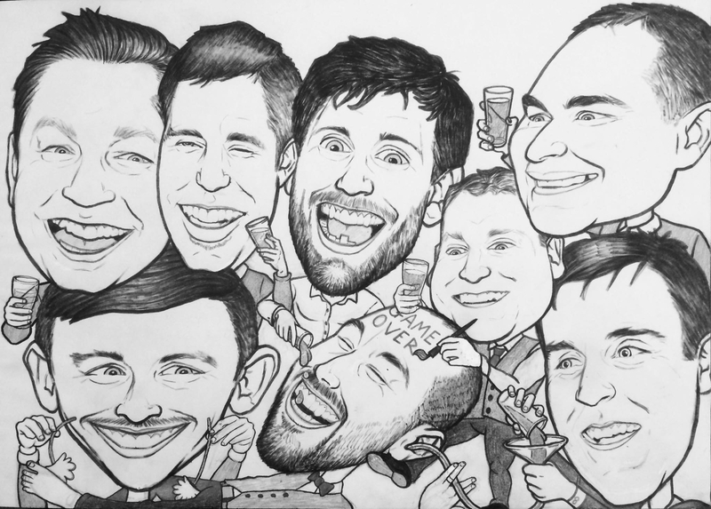 Goti Caricatures €240