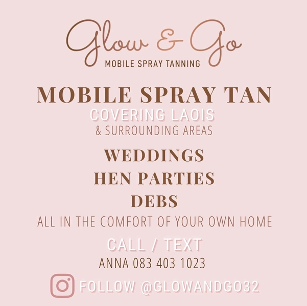 Glow & Go Mobile Spray Tanning €30