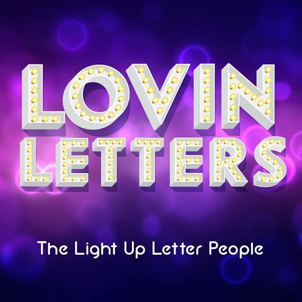 Lovin Letters LED Lights €250