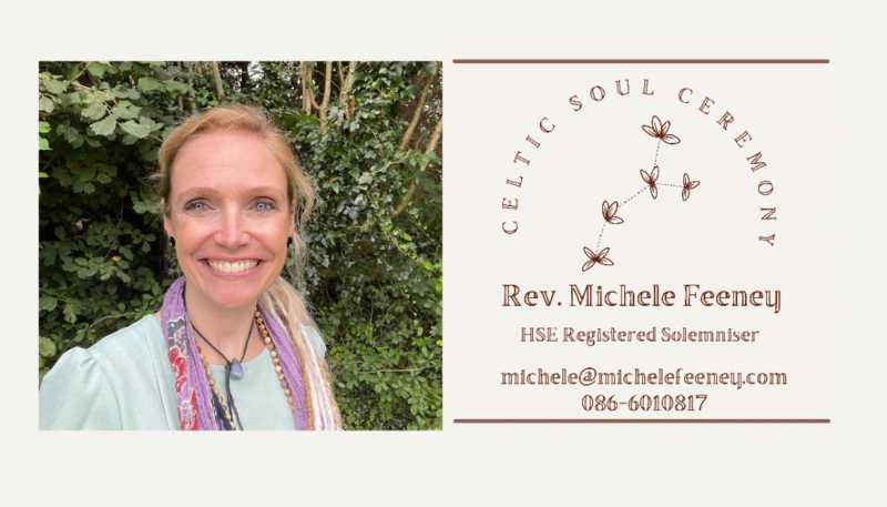 Rev Michele Feeney HSE Registered Solemniser €400